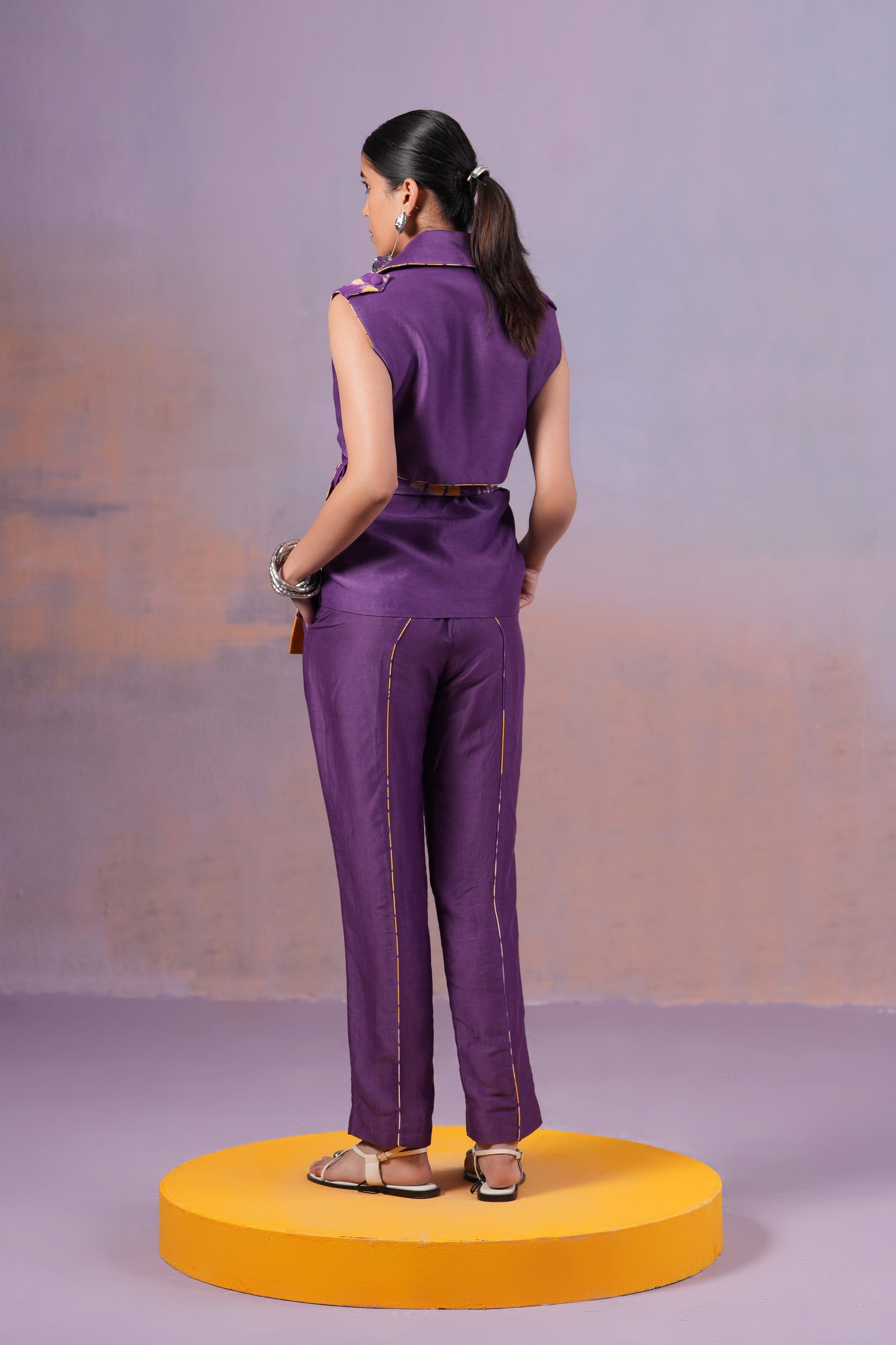 Jamun Trench Set