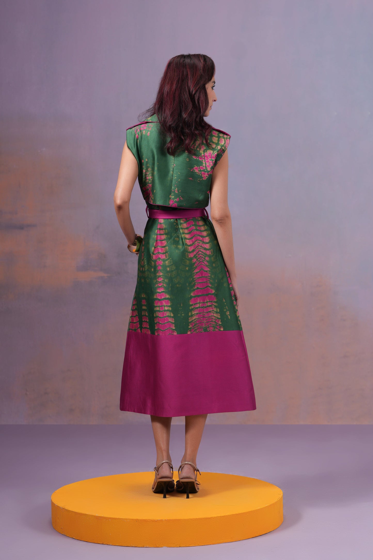 Rangrezi Cut Sleeves Trench