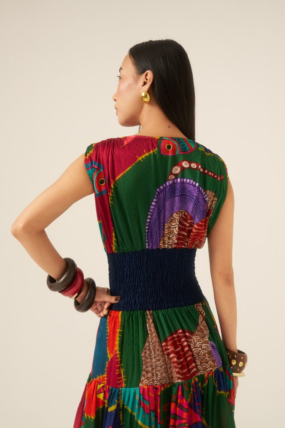 Forest Mosaic Dress