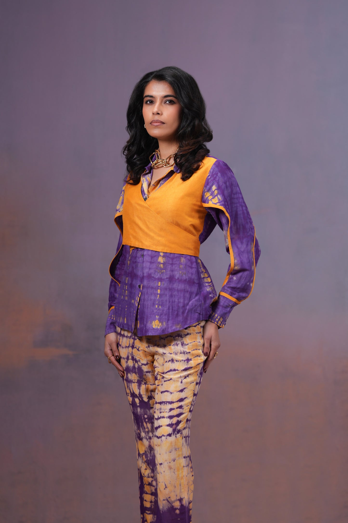 JAMUN TIE AND DYE TROUSER