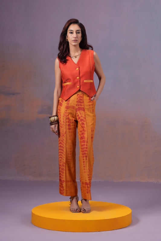 NARANGI VEST SET