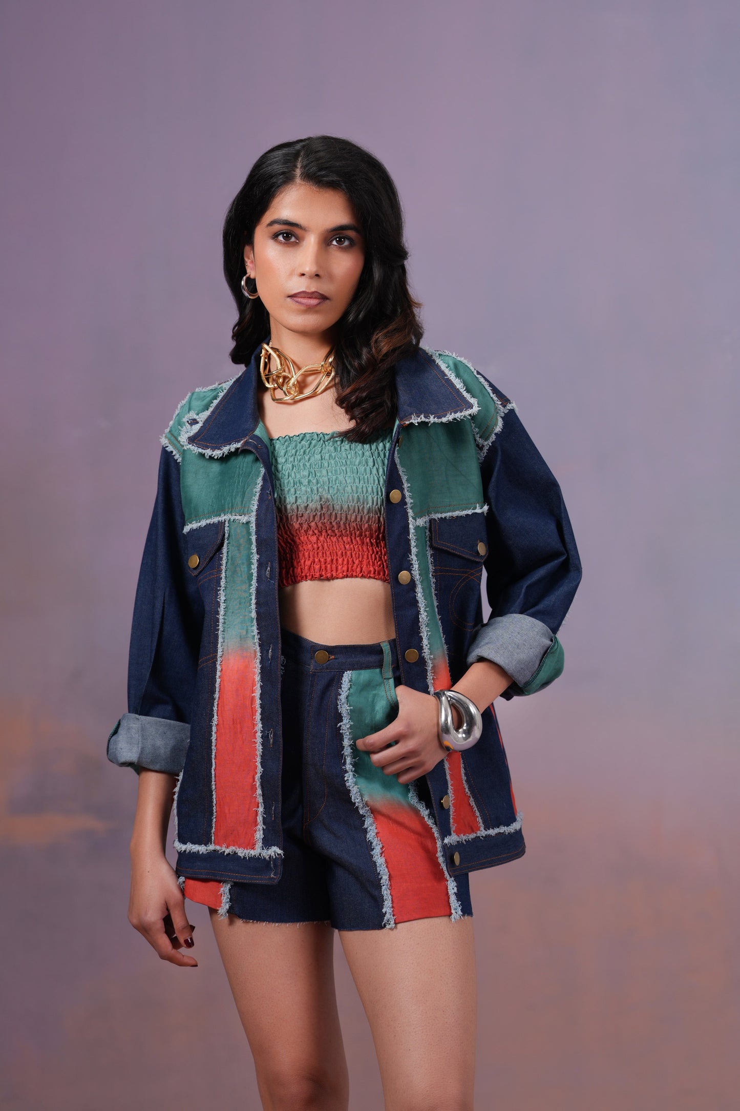 Rangmaya Denim Jacket