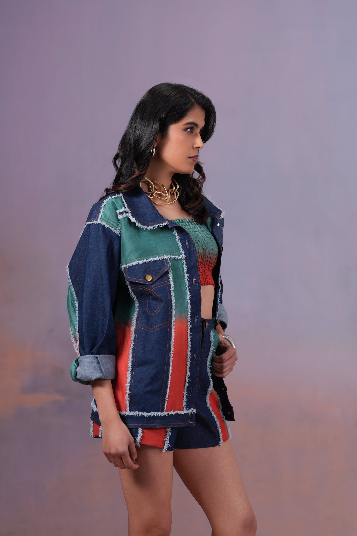 Rangmaya Denim Jacket