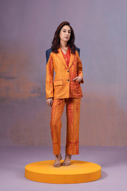 NARANGI BLAZER SET
