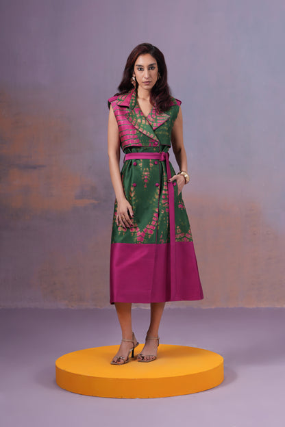 RANGREZI CUT SLEEVES TRENCH