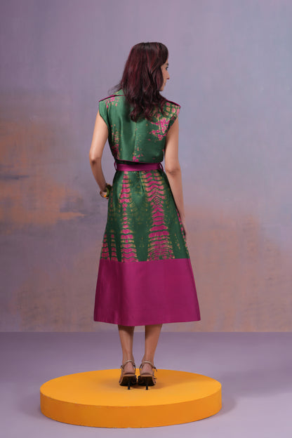 RANGREZI CUT SLEEVES TRENCH