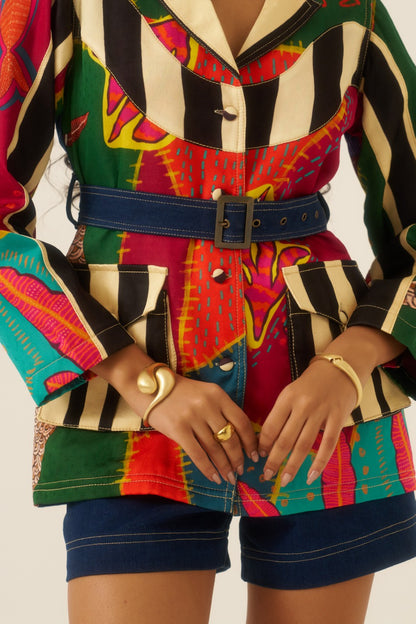 Forest Mosaic Safari Jacket