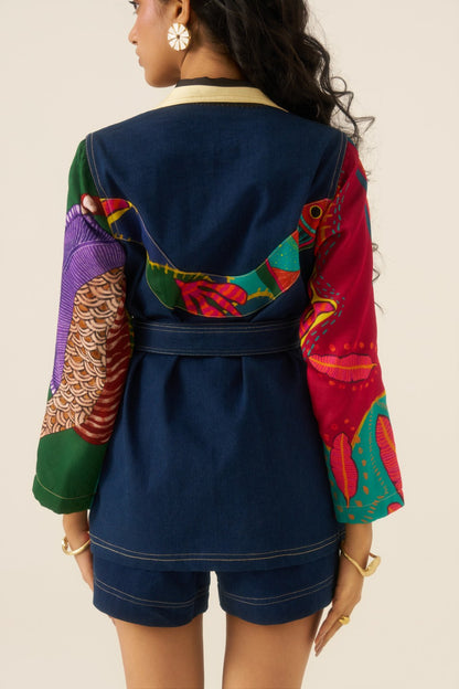 Forest Mosaic Safari Jacket