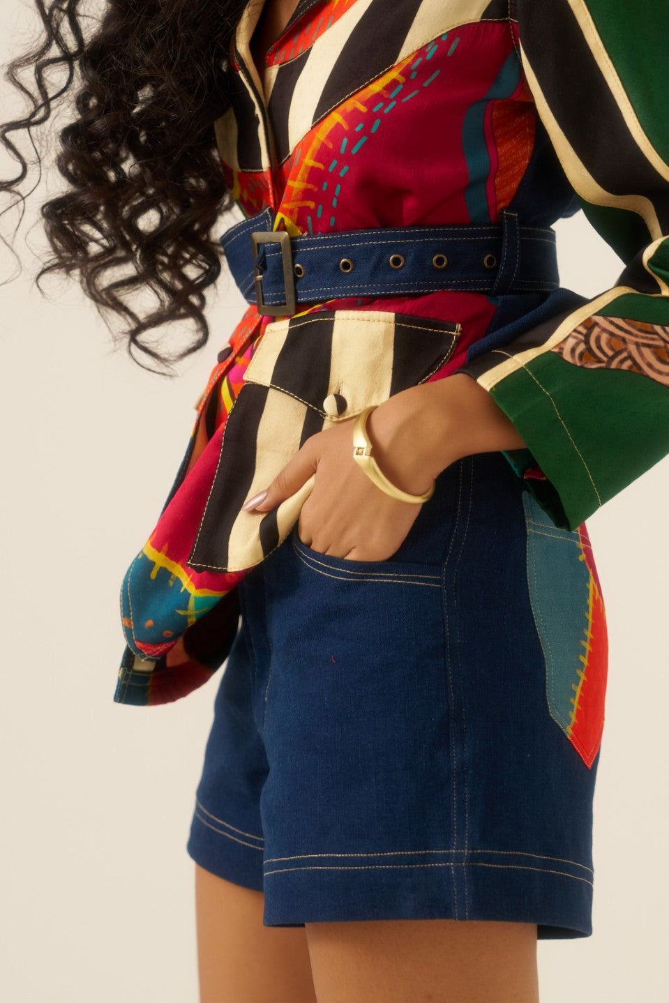 Forest Mosaic Safari Jacket