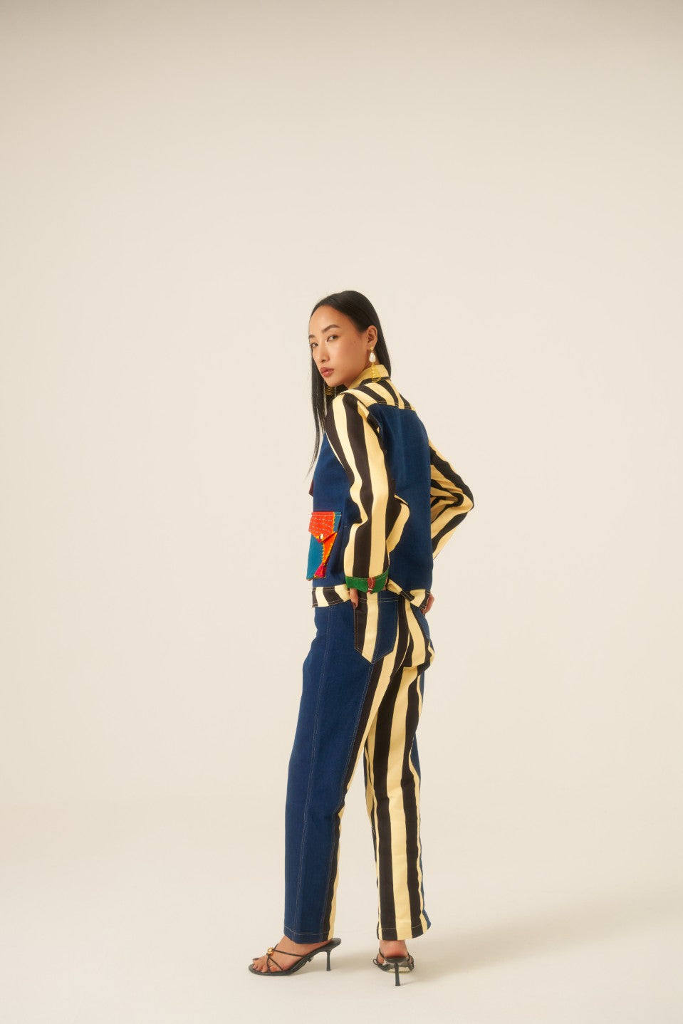 Forest Mosaic Jacket Set