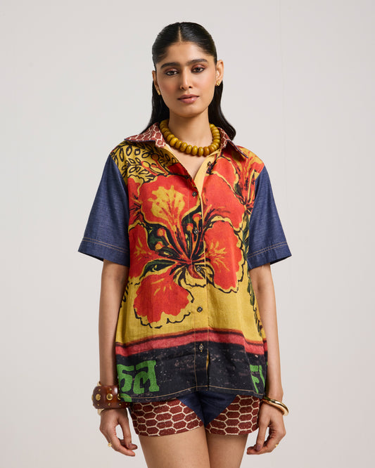 Phool Shirt Set
