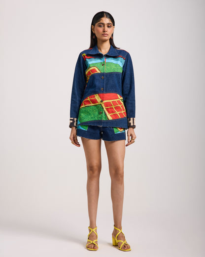 Chausar Jacket Set