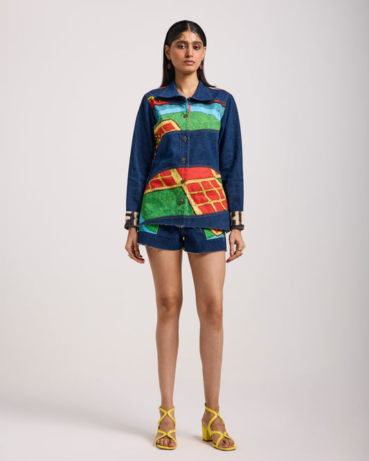 Chausar Jacket Set