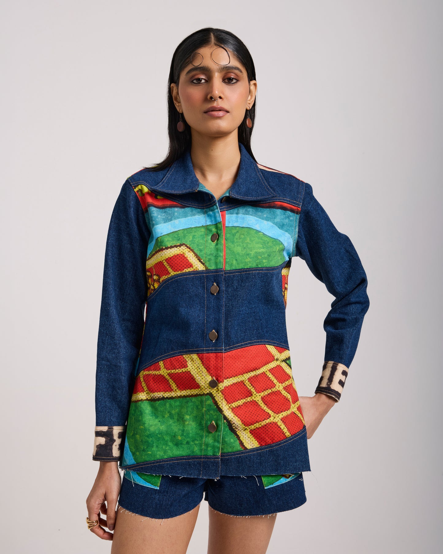 Chausar Jacket Set