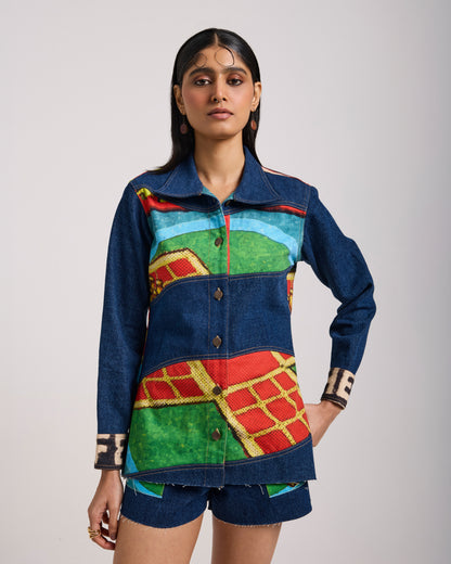 Chausar Jacket Set