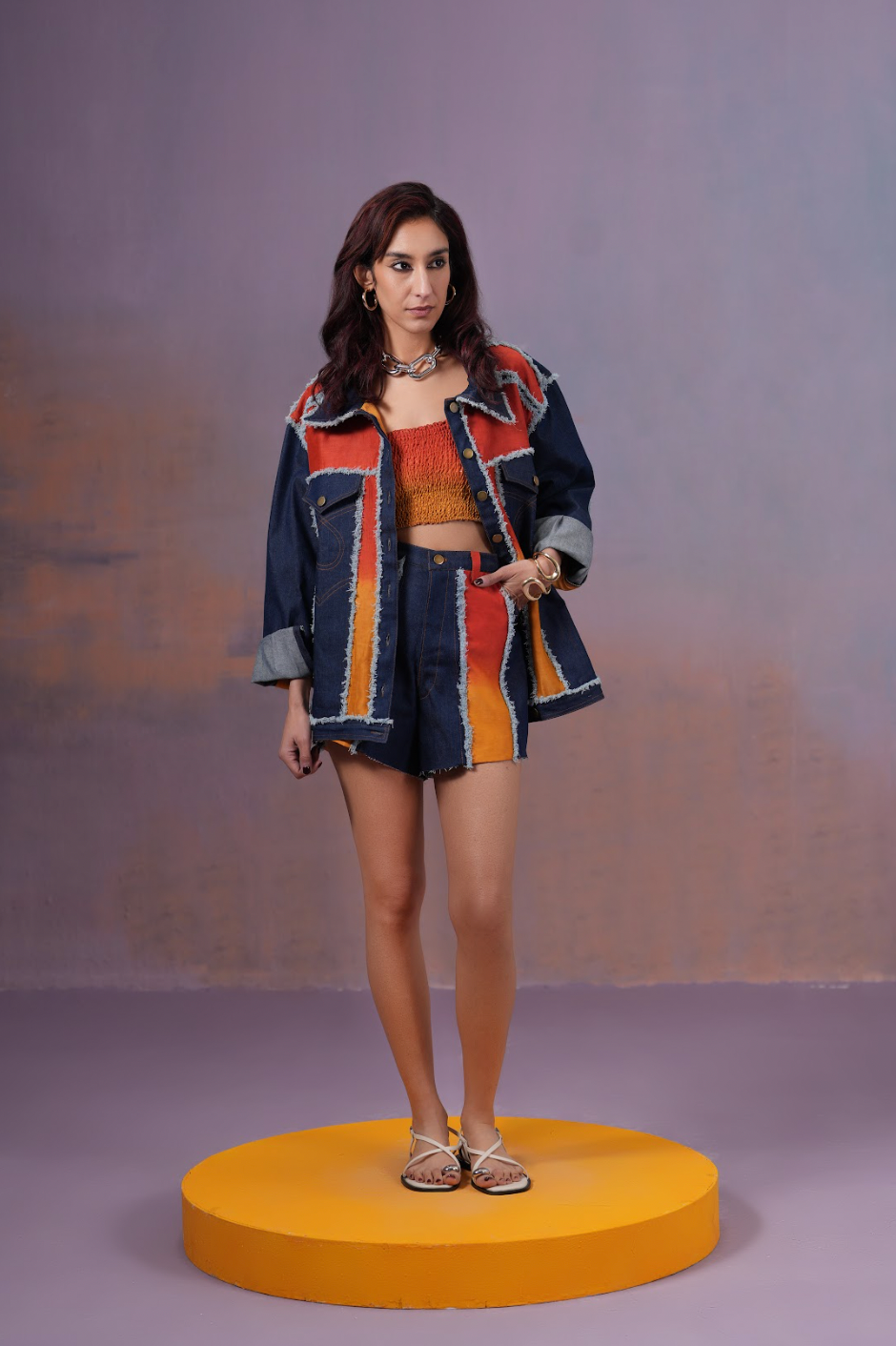 RANGEEN DENIM SHORTS